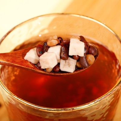 芡实薏仁伏湿茶赤小豆茯苓膨化免煮冲泡熬夜养生茶现货批发图2
