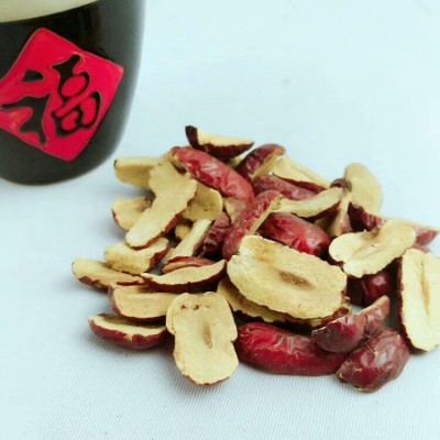 批发红枣 干枣 枣片 新疆若羌红枣 酥脆无核灰枣干 泡茶煲汤零食