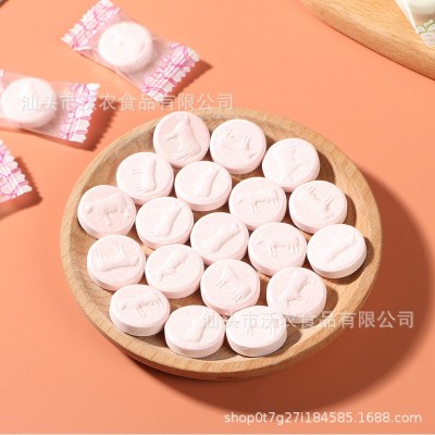 压片糖果代加工水果味奶酪糖干吃牛奶硬糖黑糖生产线OEM贴牌图4