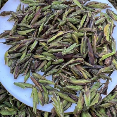 紫芽苞500克一份一斤批发散装自封袋装 早春茶明清明前春茶图3