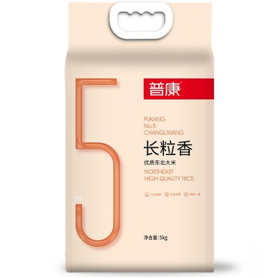 普康5号 长粒香米5kg 东北大米 新米优质一级米10斤真空袋装图5