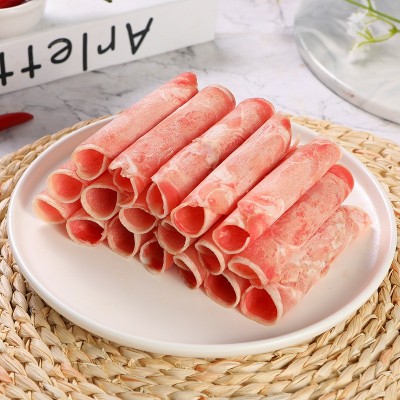 原切羊肉卷 260g永昌顺原切肥羊卷非调理商超团购电商羊肉片批发图4