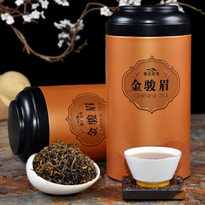 传承罐装新茶武夷山蜜香型金骏眉罐装500g礼盒装 配手提袋图2