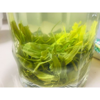 批发四川峨眉山新鲜绿茶七里春高山绿茶炒青500克散装茶一件代发图3