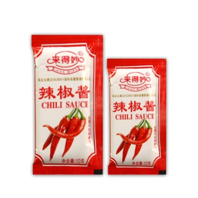来得妙辣椒酱 10g外卖配送装商用拌饭酱剁椒酱餐饮小吃店蘸酱批发图5