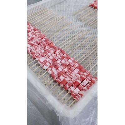 内蒙古产地直邮批发羊肉羊后座铁签羊肉串木签羊肉串烧烤羊肉串图5