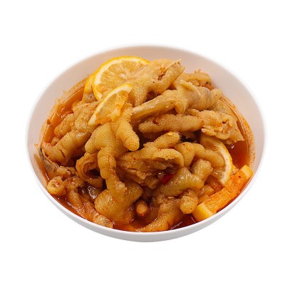 柠檬蒜香脱骨凤爪无骨鸡爪500g香辣东北风味鸡爪私房菜香辣凤爪图5