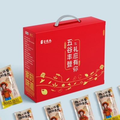 五谷杂粮福利礼盒真空包装粗粮节日团购礼品员工福利营养餐组合