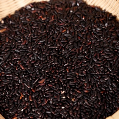 批发黑米黑香米东北黑香米食品原料黑大米25KG袋装黑香米代加工图4