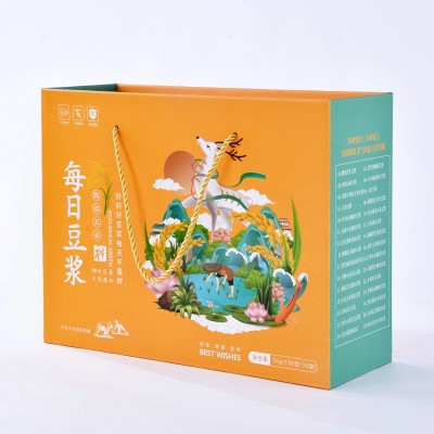 30日五谷豆浆礼盒装五谷杂粮原料包组合装年货礼品批发100g*30袋图2