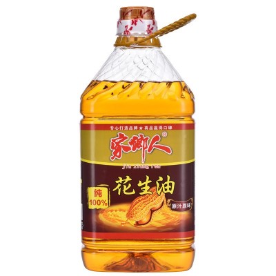 家乡人5斤压榨一级浓香纯正花生油家用油商用食用农家自榨食用油图5