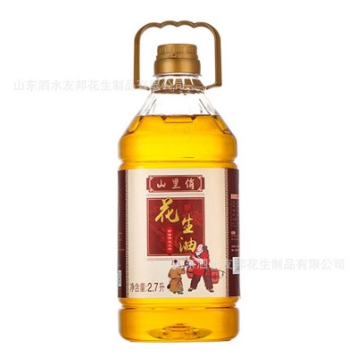 山里俏压榨花生油古法酿造浓香花生油家用炒菜食用油代发批发图5