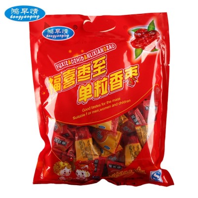 鸿早情阿胶枣无核小包装蜜枣500g蜜饯 孕妇红枣独立包装零食批发图5