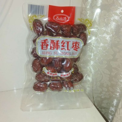 香酥脆枣160克无核脆枣网红快手热卖嘎嘣脆 真空包装零食一件代发图5