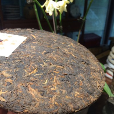 普洱茶熟茶饼 普洱茶饼 云南七子饼茶 普洱茶叶哲思号图4
