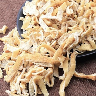 周兴 陈皮丝批发九制陈皮条散装橘子皮泡水果脯蜜饯休闲零食厂家图4