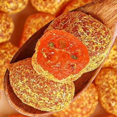 周兴 甘草金桔九制金桔干散装批发蜜饯果干果脯一件代发休闲零食图3