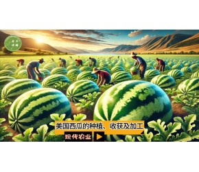 现代农业之——美国西瓜的种植、收获及加工