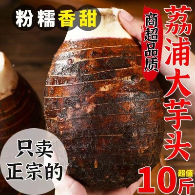 正宗广西荔浦大芋头新鲜现挖农家蔬菜桂林槟榔芋香芋软糯特产图4