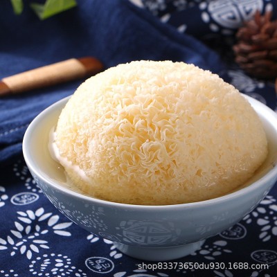 优选古田丑耳 500g银耳羹白木耳糯耳出胶软糯福建厂家食用菌干货图4
