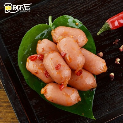 食刻不忘拇指肠台式香肠火腿肠迷你肉肠肉枣40包/盒肉类零食批发图2