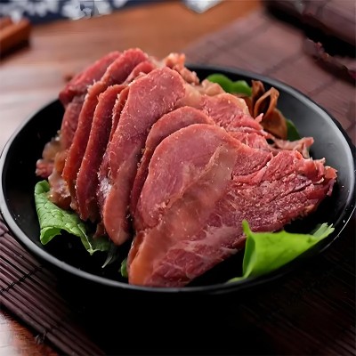 熟牛肉500g袋即食五香牛肉酱牛肉真空包装牛腱子肉熟食现做现发图2