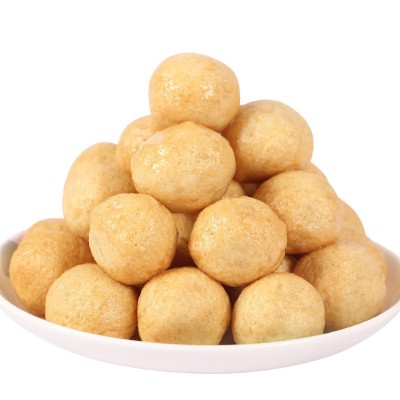 闸坡码头港式咖喱黄金鱼蛋2500g/袋鱼旦鱼丸子关东煮火锅食材厂家图4