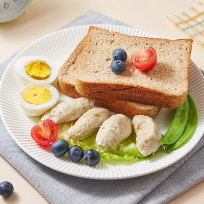 批发低脂鸡肉球高蛋白健身代餐轻食鸡肉丸子火锅食材抖快代发图3