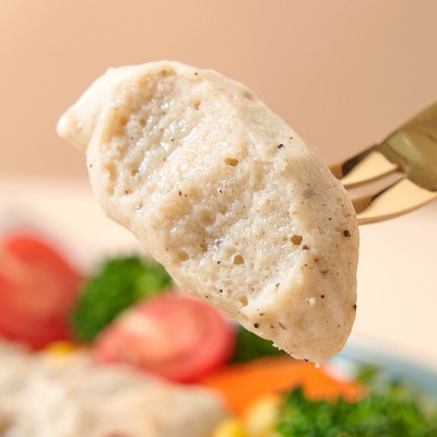 批发低脂鸡肉球高蛋白健身代餐轻食鸡肉丸子火锅食材抖快代发图4