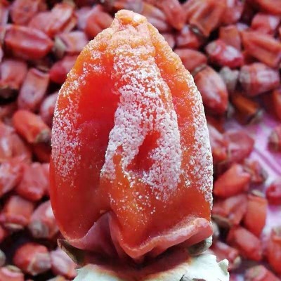 新货吊柿饼农家自制流心吊饼500克一盒霜降柿饼干糯香甜软图4