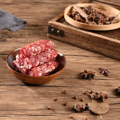 厂家批发腊味礼盒广式三七腊肠礼盒广式风味腊肠三七肠三七腊味图3